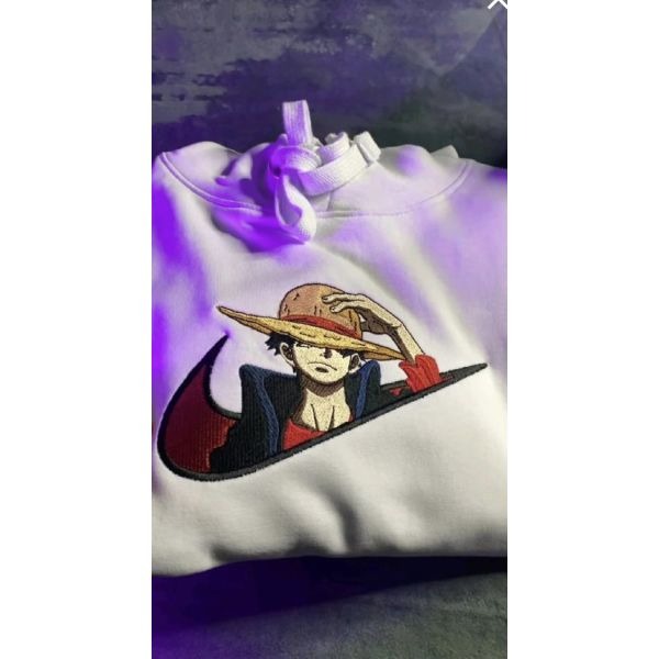 Monkey D.Luffy Embroidered Hoodie / Sweatshirt photo review