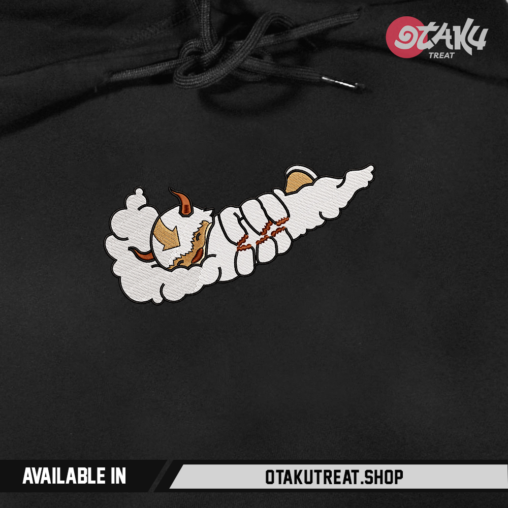 Appa Lying Embroidered Hoodie