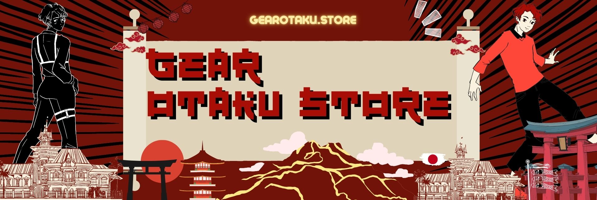 Gear Otaku Shop Banner