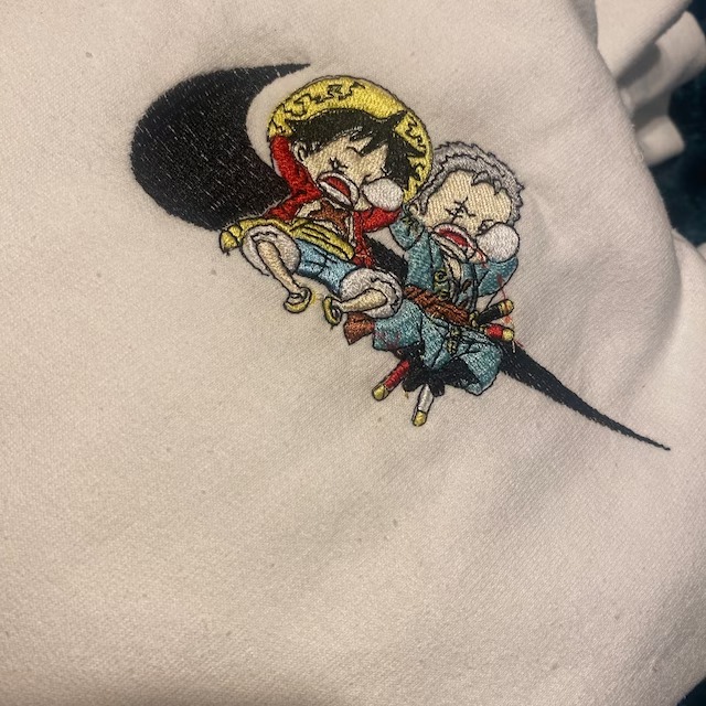 Minato X Swoosh Embroidered Hoodie / Sweatshirt photo review