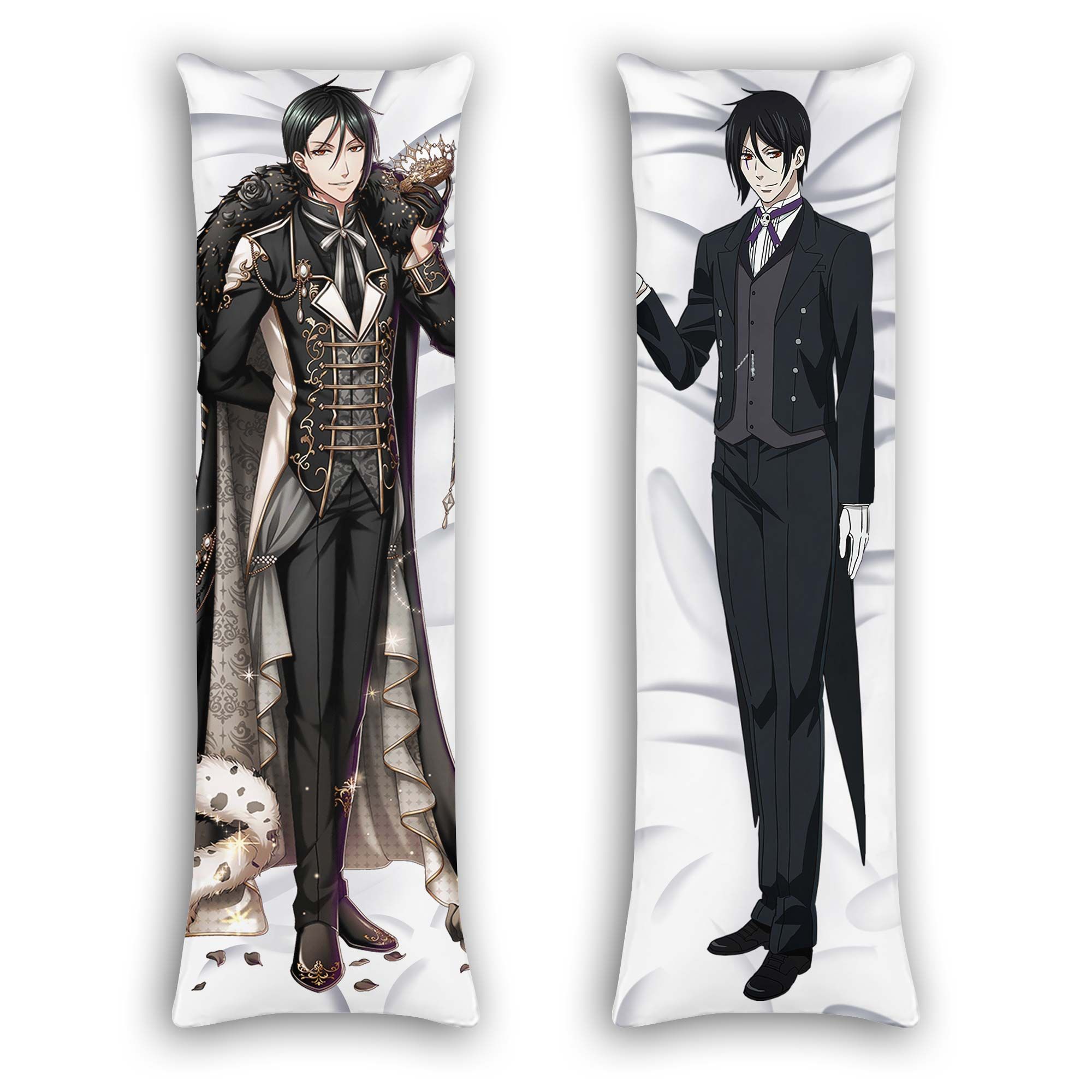 Sebastian Michaelis Body Pillow Dakimakura Cover Custom Black Butler Anime Gifts OT2102