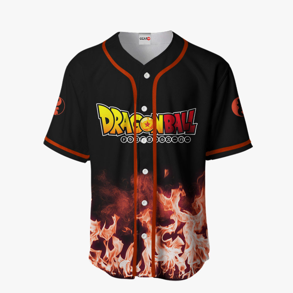 Vegito Baseball Jersey Shirts Custom Dragon Ball Anime OT2102