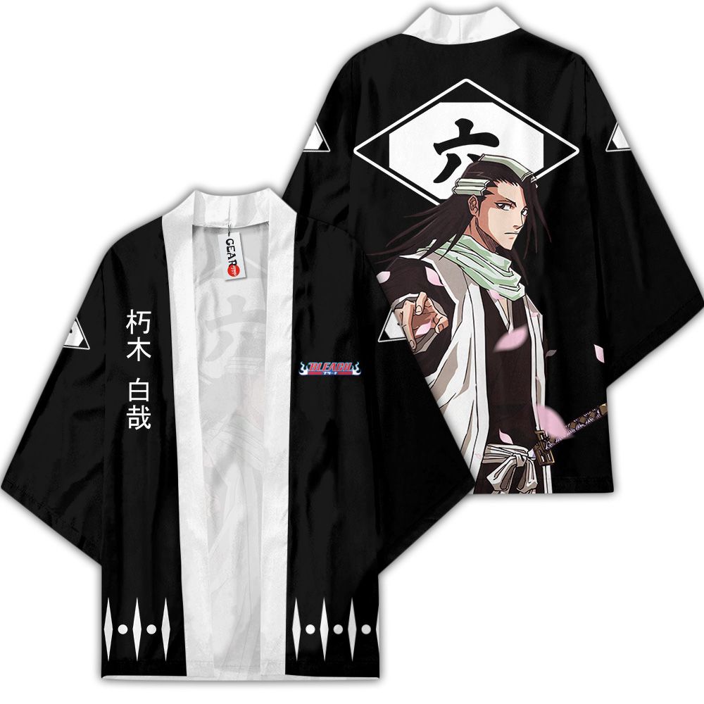 Byakuya Kuchiki Kimono Shirts Custom Anime BL OT2102