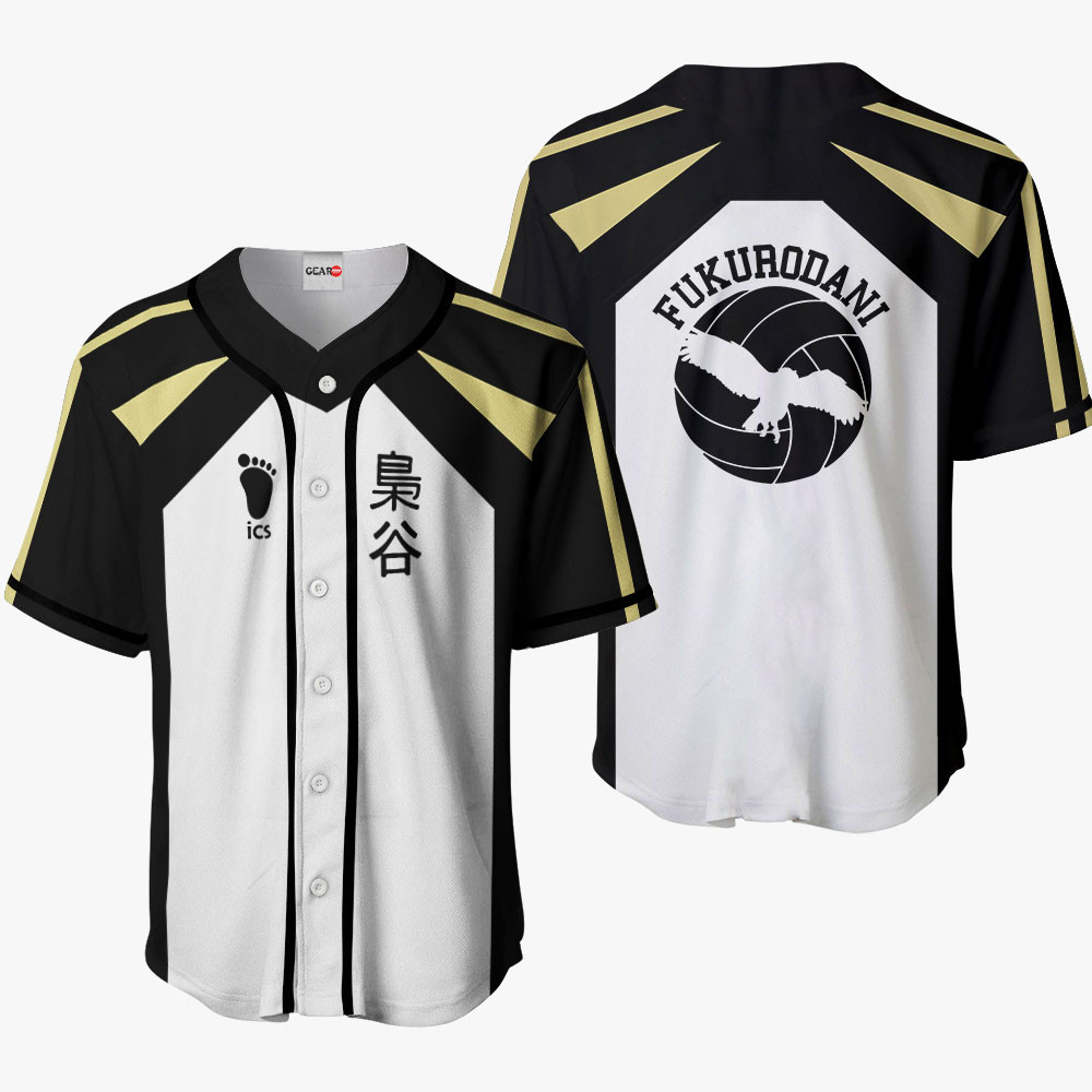 Fukurodani Baseball Jersey Shirts Custom Haikyuu Anime Costume Great Gift Idea OT2102