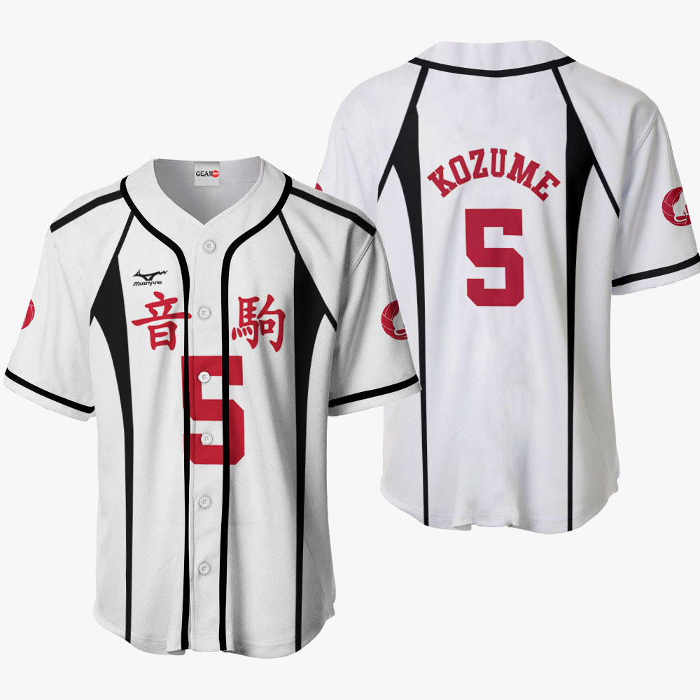 Kenma Kozume Baseball Jersey Shirts Custom Haikyuu Anime Costume OT2102