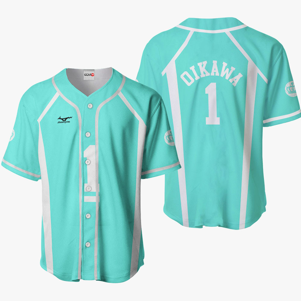 Tooru Oikawa Baseball Jersey Shirts Custom Haikyuu Anime Costume OT2102