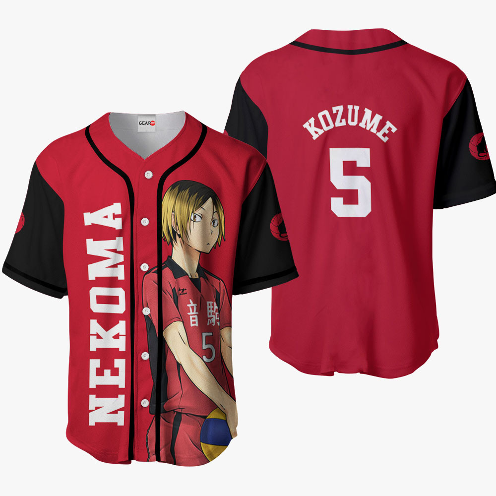 Kenma Kozume Baseball Jersey Shirts Haikyuu Custom Anime OT2102