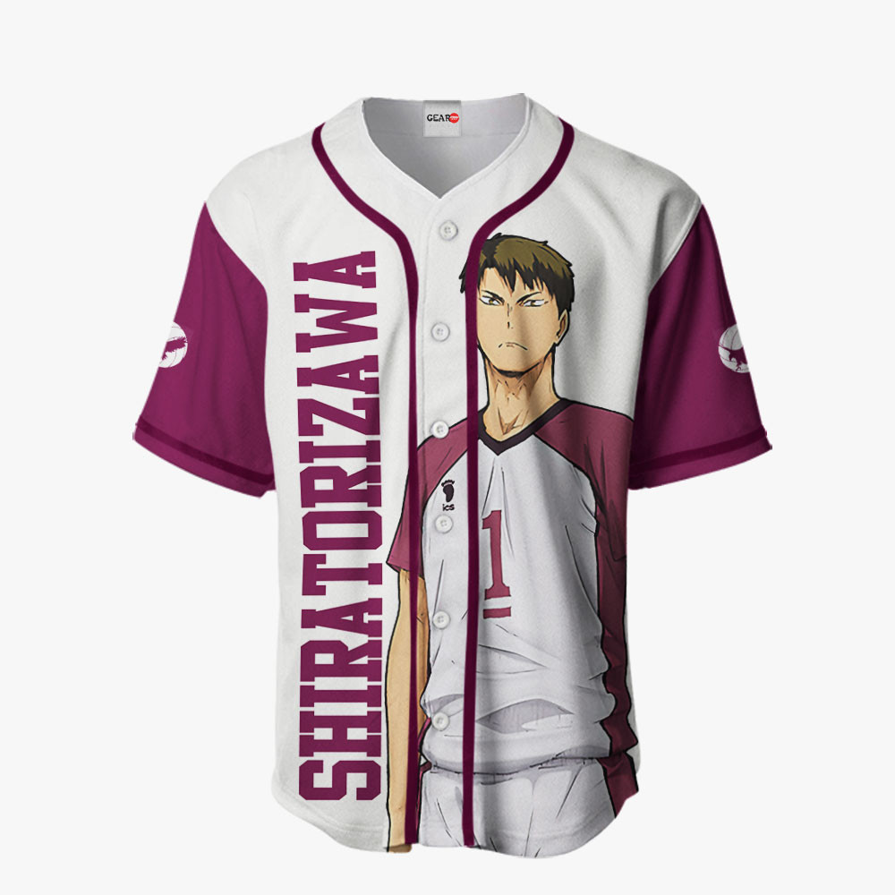 Wakatoshi Ushijima Baseball Jersey Shirts Haikyuu Custom Anime OT2102