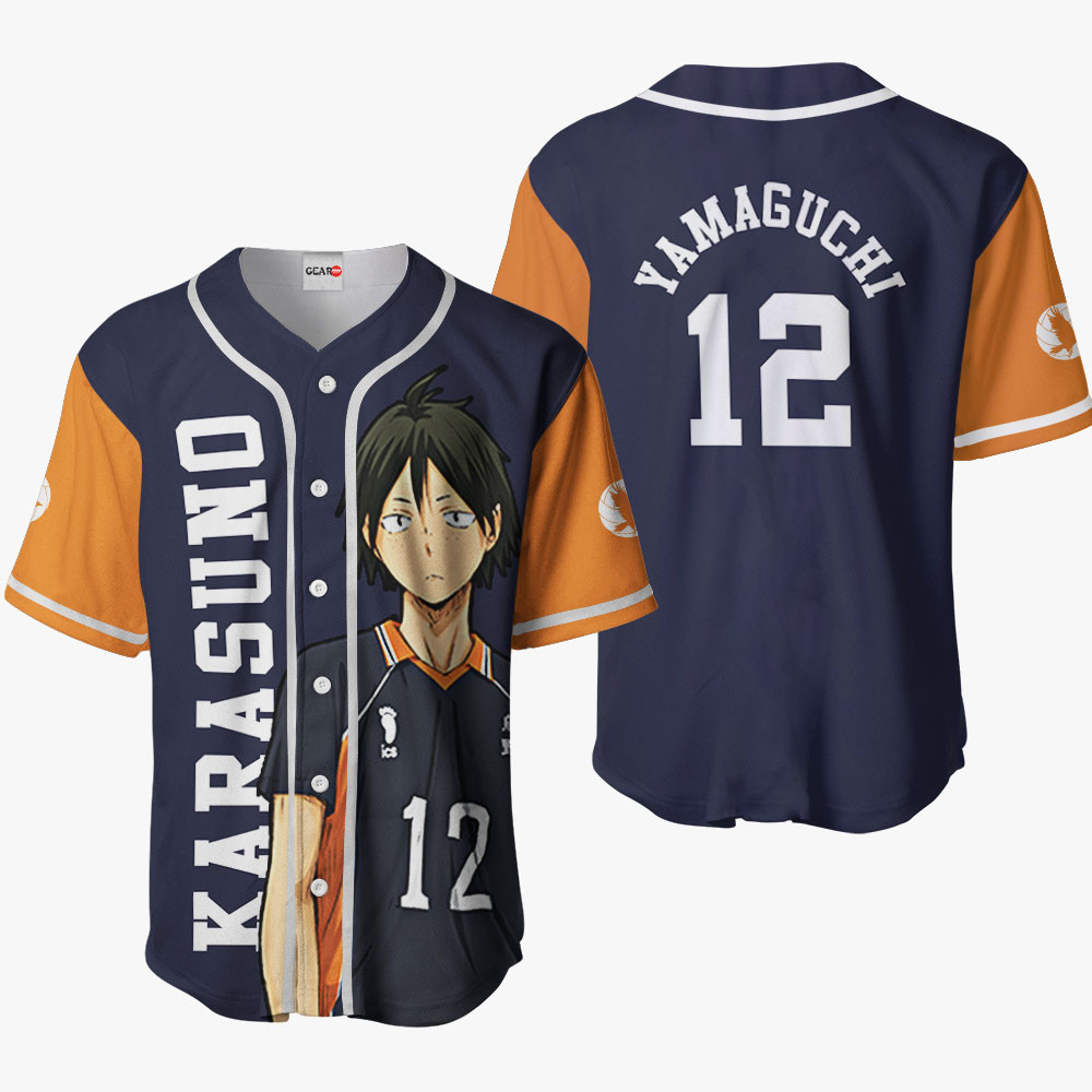 Tadashi Yamaguchi Baseball Jersey Shirts Haikyuu Custom Anime OT2102