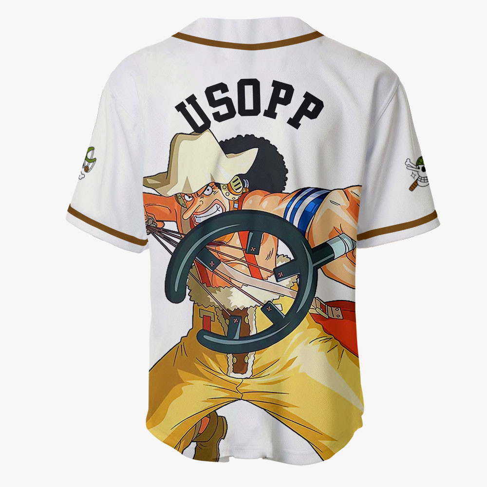 Usopp Baseball Jersey Shirts One Piece Custom Anime For Fans OT2102