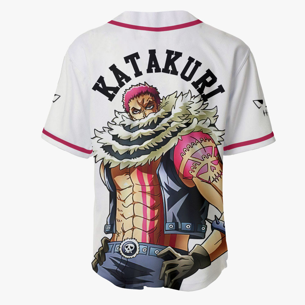 Charlotte Katakuri Baseball Jersey Shirts One Piece Custom Anime For Fans OT2102