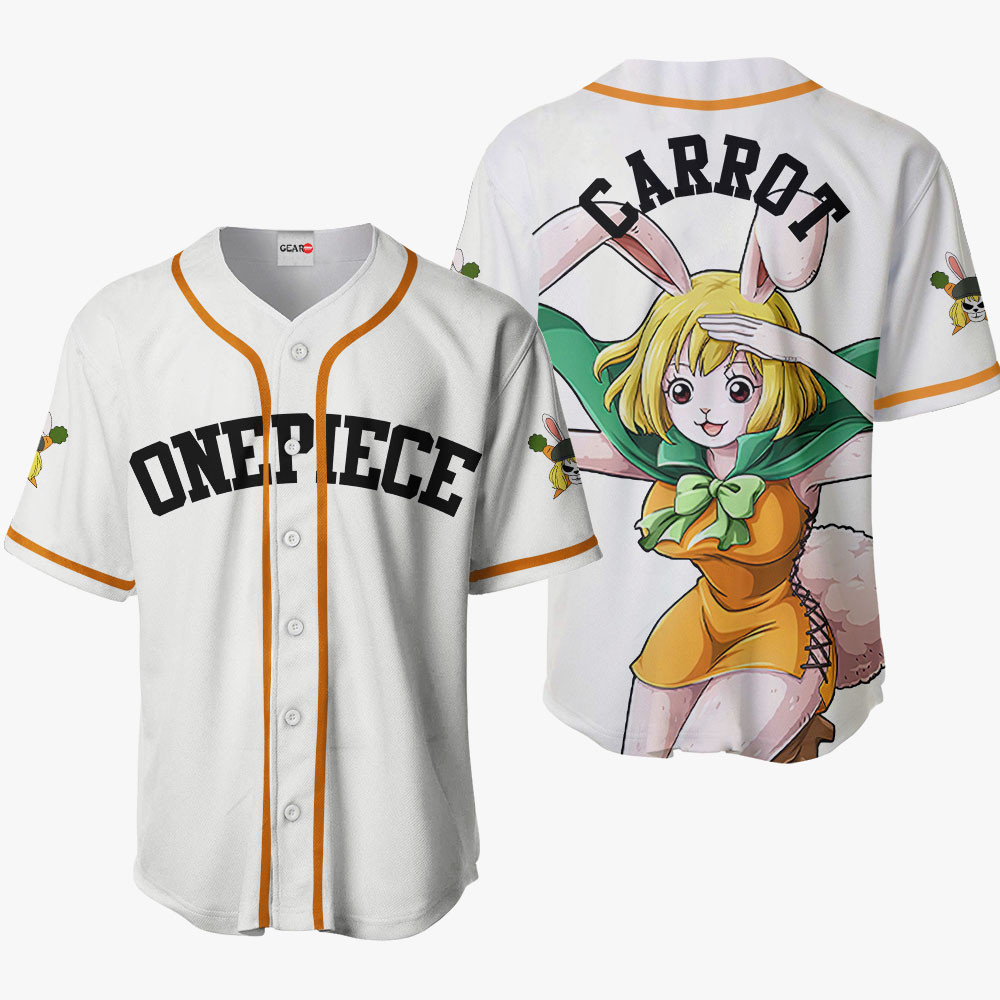 Carrot Baseball Jersey Shirts One Piece Custom Anime For Fans OT2102