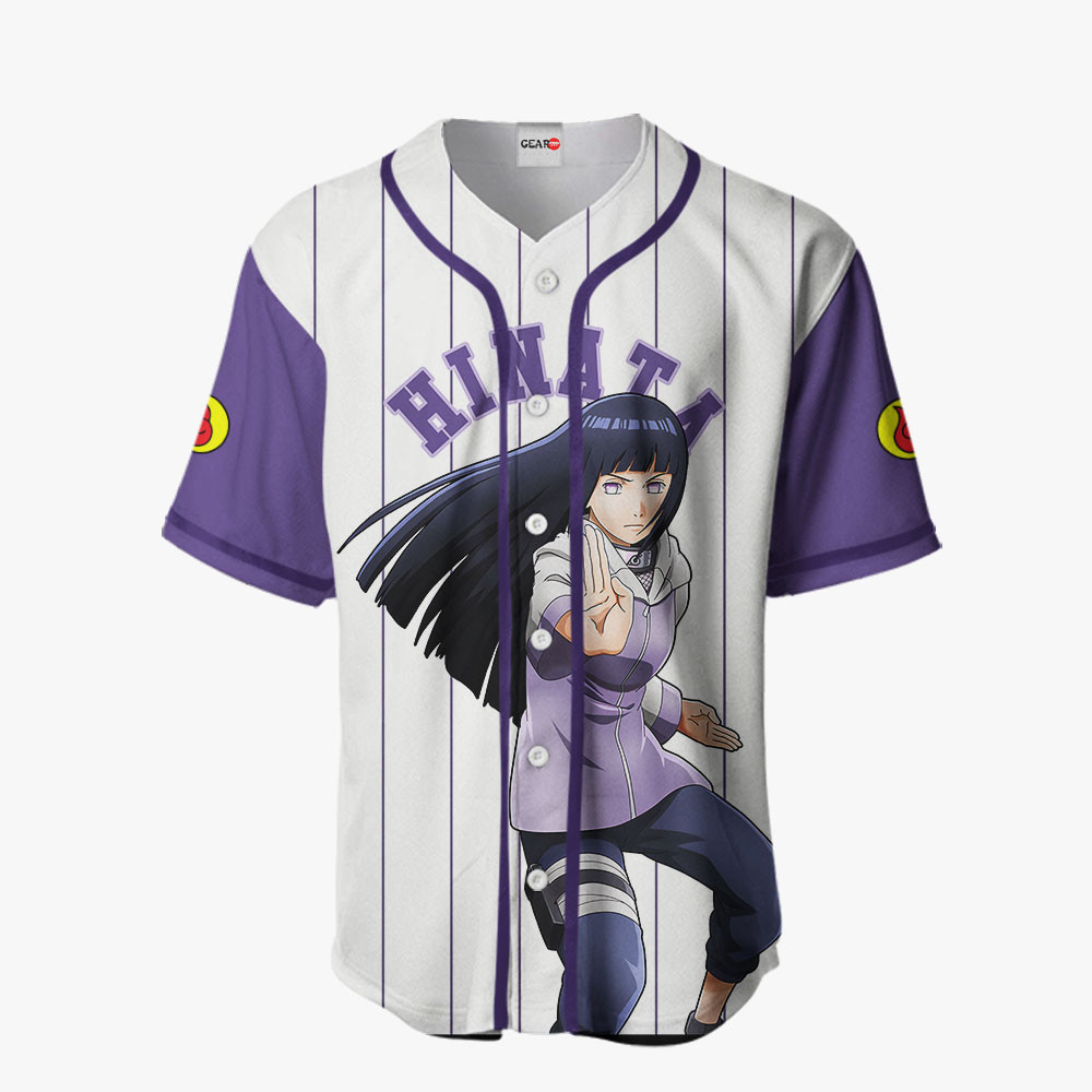 Hinata Hyuga Baseball Jersey Shirts Custom Anime Sport Style OT2102