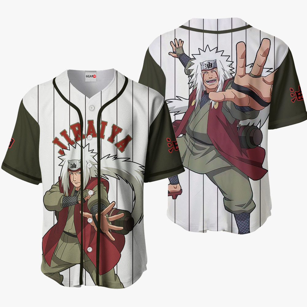 Jiraiya Baseball Jersey Shirts Custom Anime OT2102