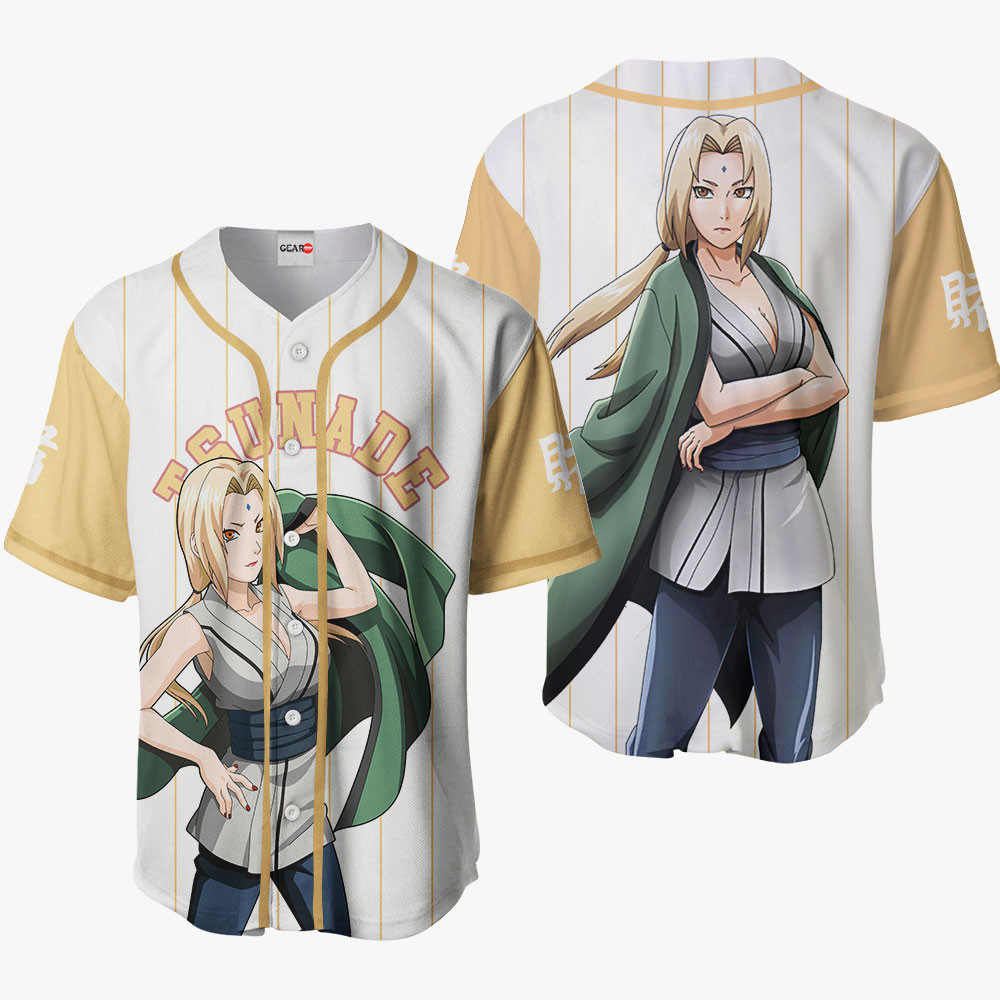 Tsunade Baseball Jersey Shirts Custom Anime OT2102