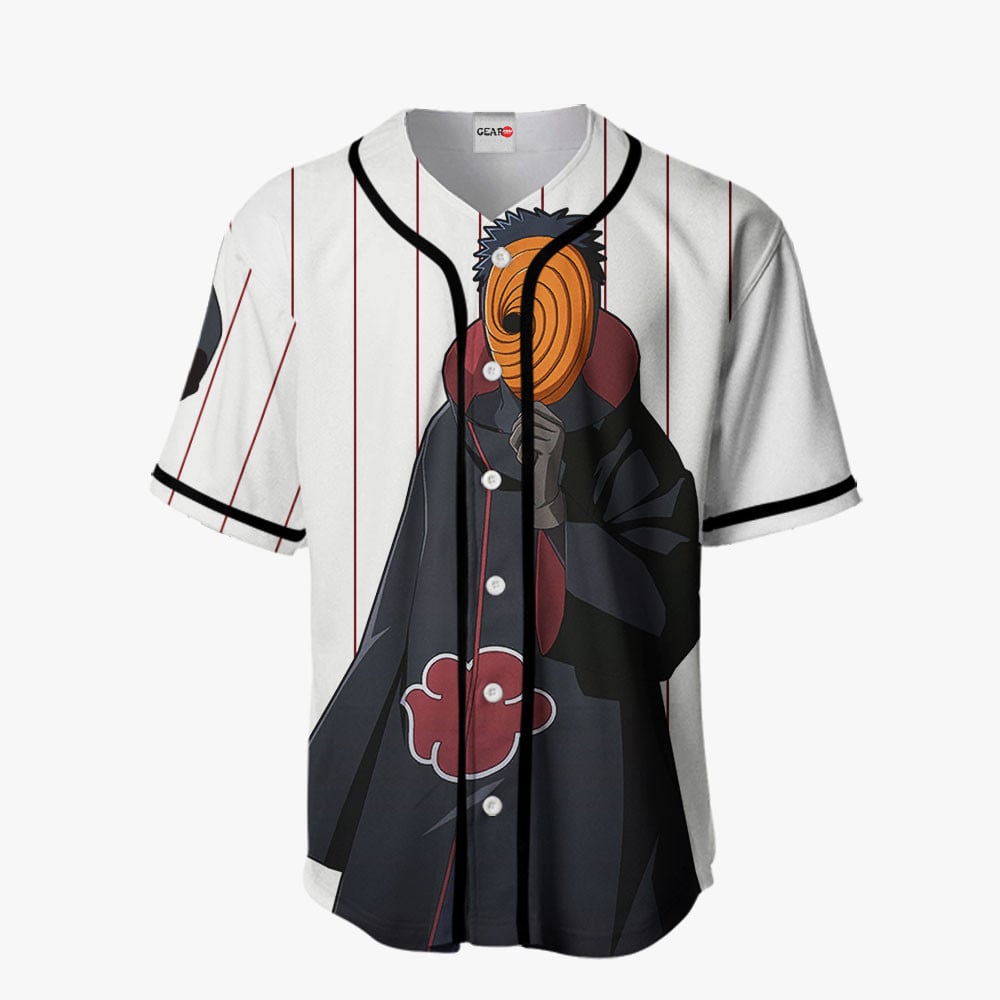 Tobi Baseball Jersey Shirts Akatsuki Custom Anime OT2102
