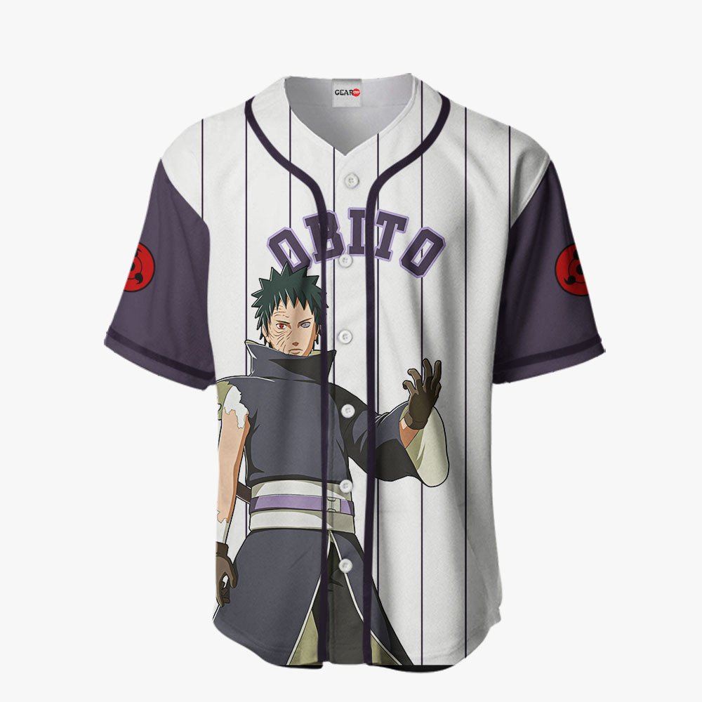 Obito Uchiha Baseball Jersey Shirts Custom Anime OT2102