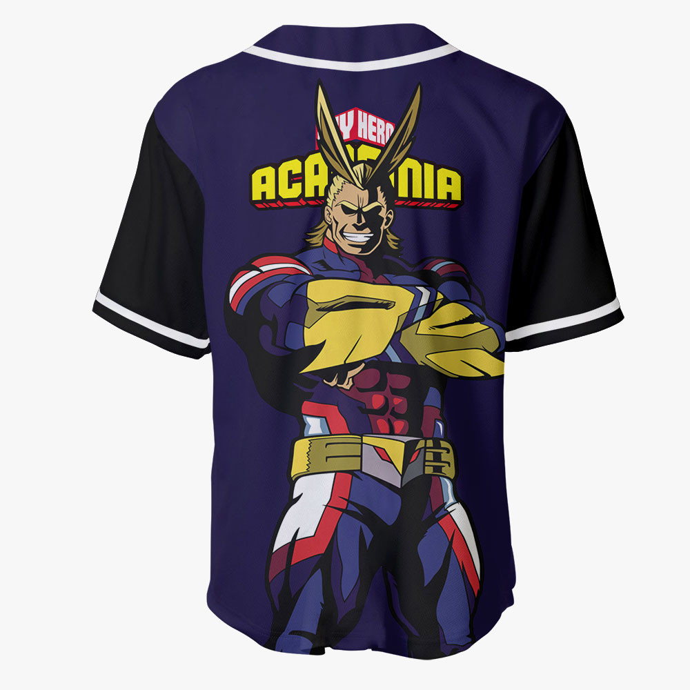 All Might Baseball Jersey Shirts Custom My Hero Academia Anime OT2102