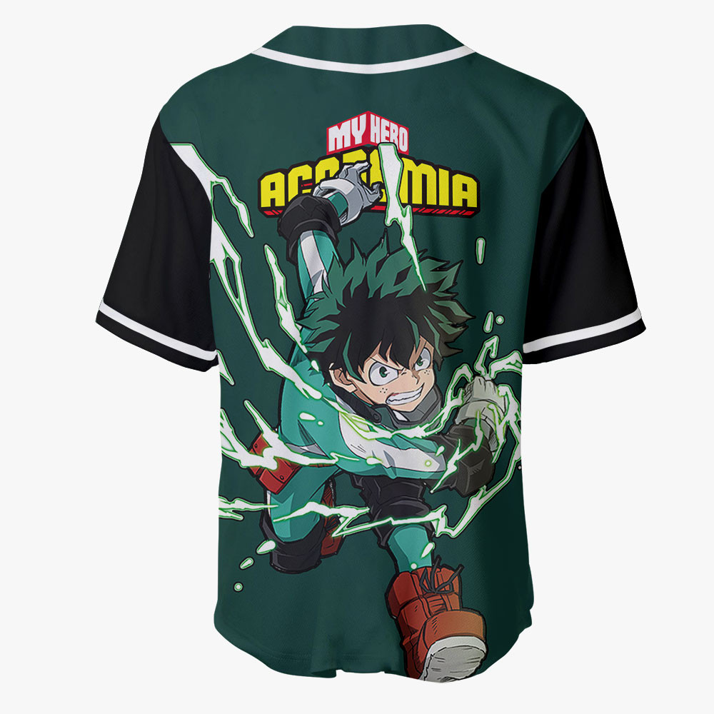 Izuku Midoriya Baseball Jersey Shirts Custom My Hero Academia Anime OT2102