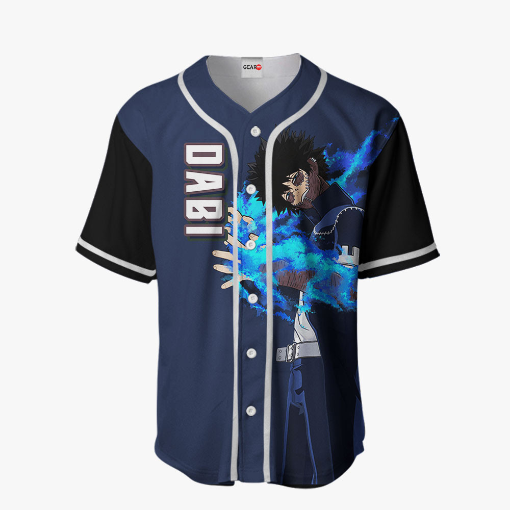 Dabi Baseball Jersey Shirts Custom My Hero Academia Anime OT2102