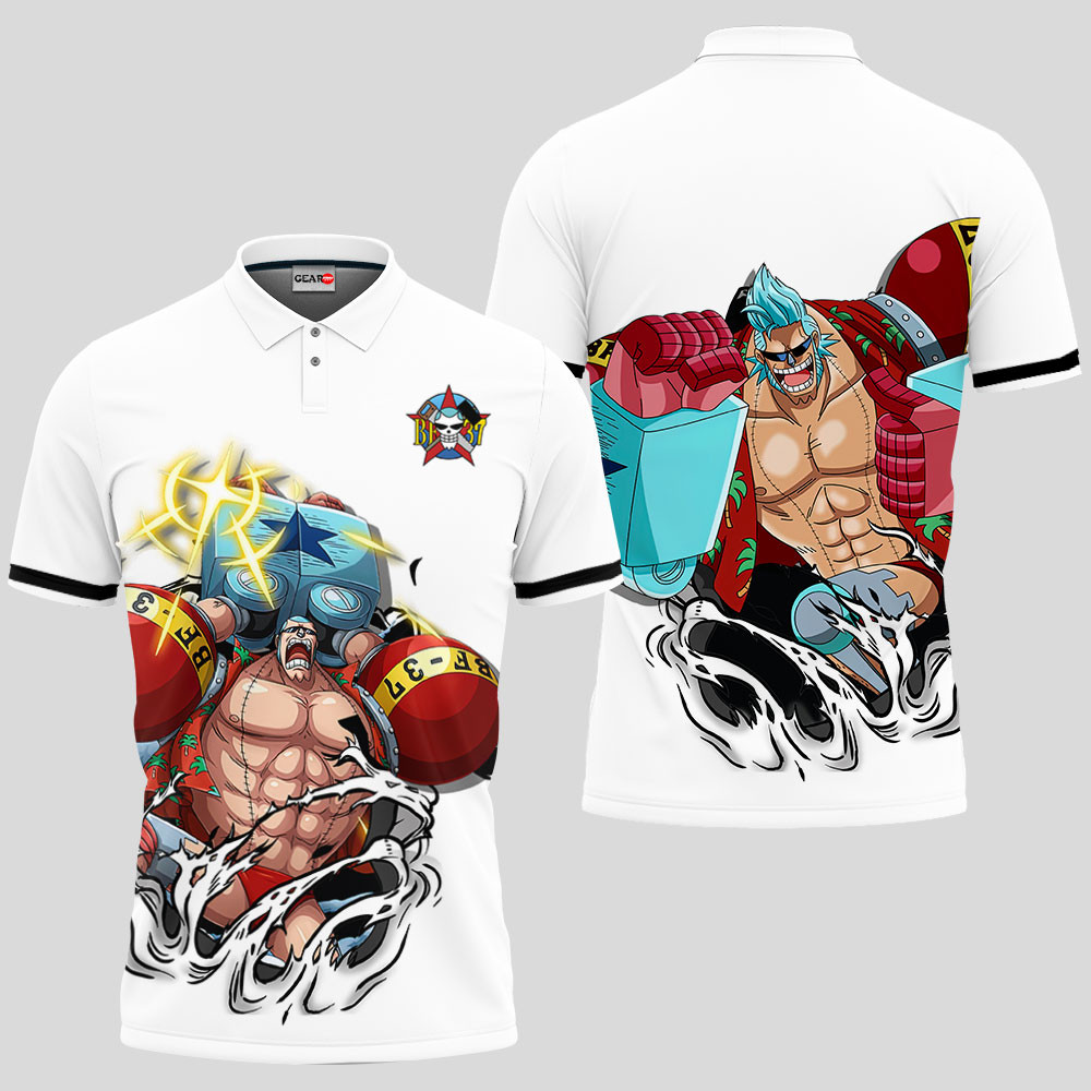 Franky Polo Shirt Custom Anime One Piece For Fans OT2102