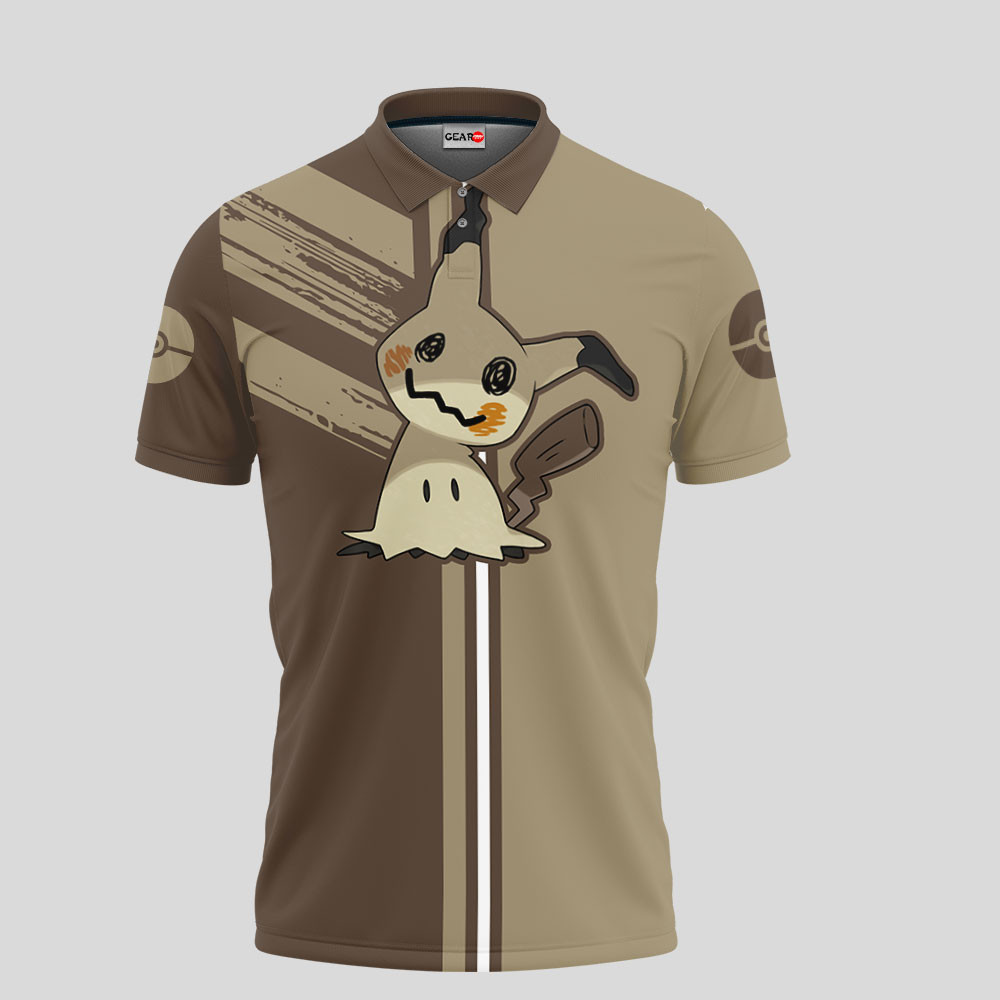 Mimikyu Polo Shirts Custom Pokemon Anime OT2102