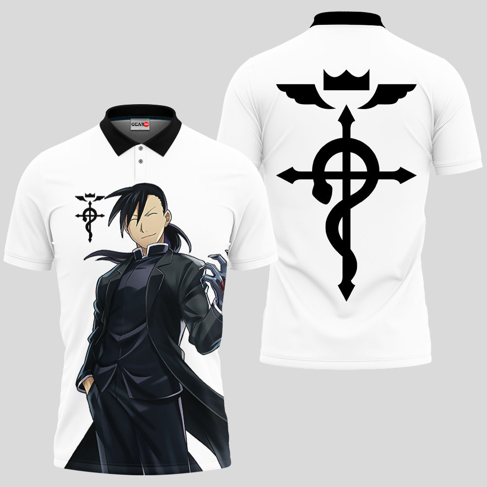 Ling Yao Polo Shirts Custom Fullmetal Alchemist Anime OT2102
