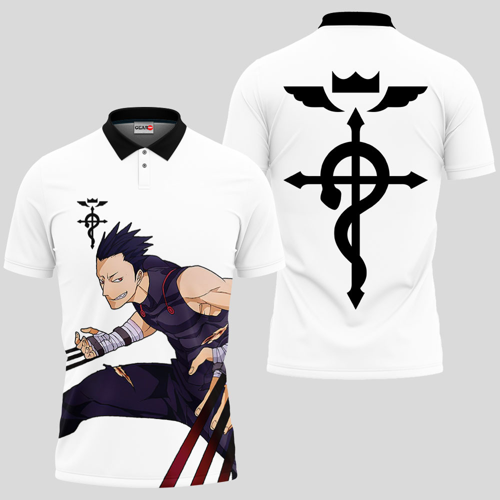 Greed Polo Shirts Custom Fullmetal Alchemist Anime OT2102