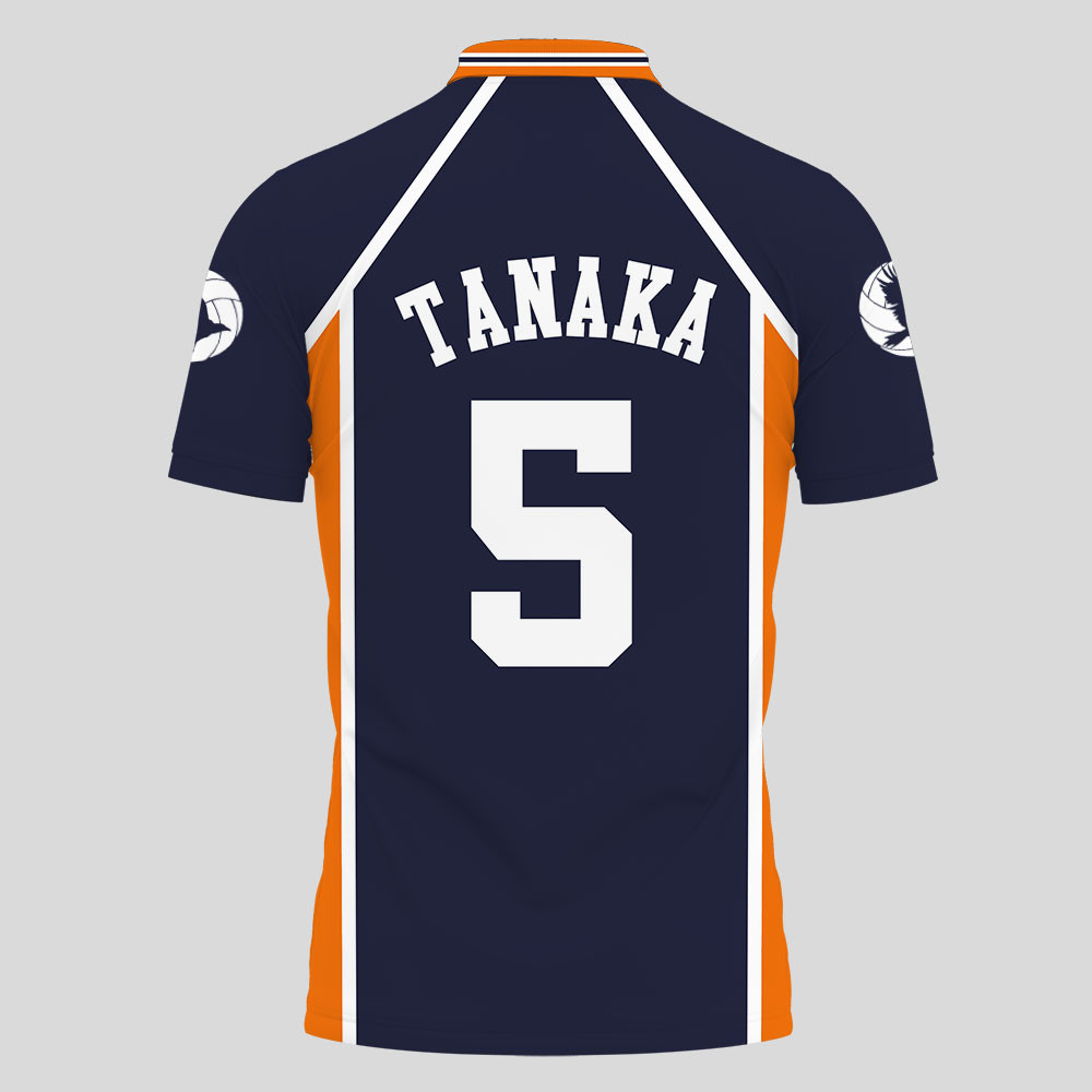 Ryunosuke Tanaka Polo Shirts Haikyuu Custom Anime Gift For Fans OT2102