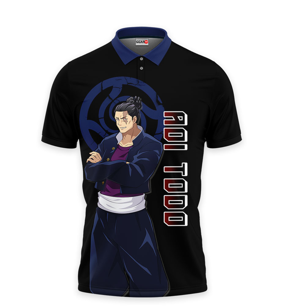 Aoi Todo Polo Shirts Jujutsu Kaisen Custom Anime OT2102