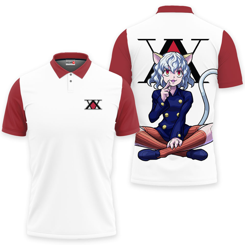 Neferpitou Polo Shirts HxH Custom Anime For Fans OT2102