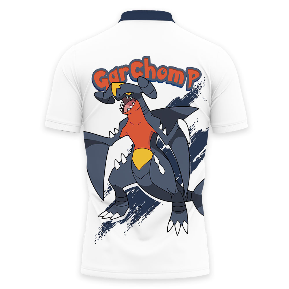 Garchomp Polo Shirts Pokemon Custom Anime For Fans OT2102