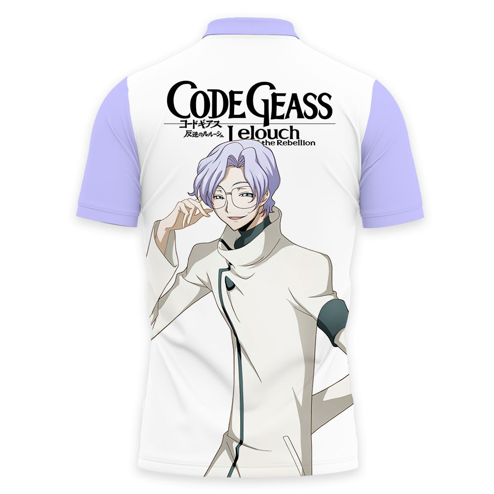 Lloyd Asplund Polo Shirts Code Geass Custom Anime For Fans OT2102
