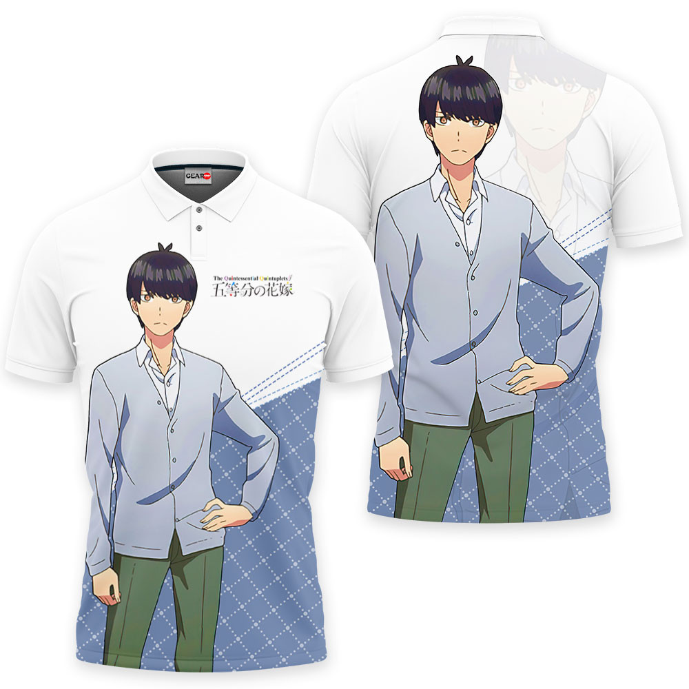 Fuutarou Uesugi Polo Shirts The Quintessential Quintuplets Custom Anime OT2102