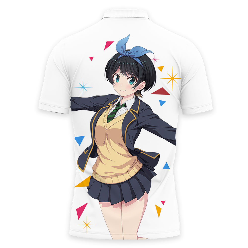 Ruka Sarashina Polo Shirts Rent A Girlfriend Custom Anime OT2102