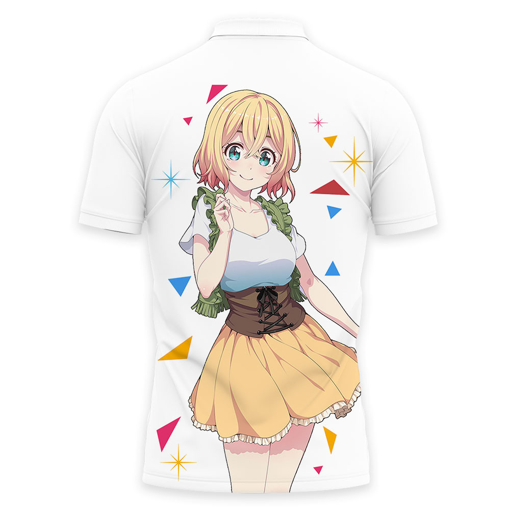 Mami Nanami Polo Shirts Rent A Girlfriend Custom Anime OT2102