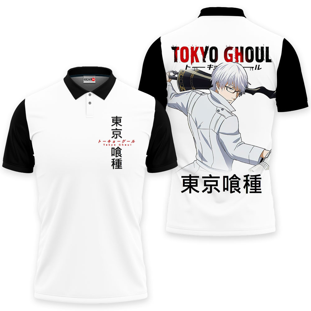 Kishou Arima Polo Shirts Tokyo Ghoul Custom Anime OT2102