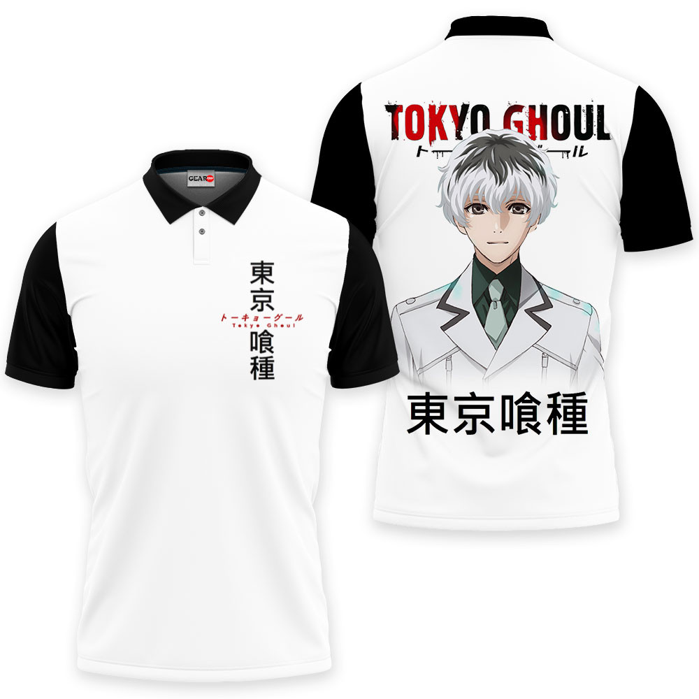 Haise Sasaki Polo Shirts Tokyo Ghoul Custom Anime OT2102