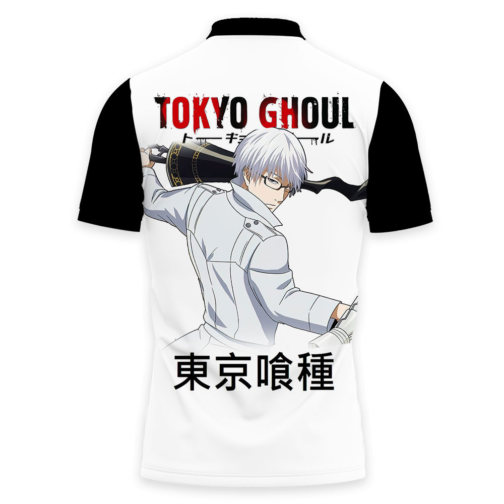 Kishou Arima Polo Shirts Tokyo Ghoul Custom Anime OT2102
