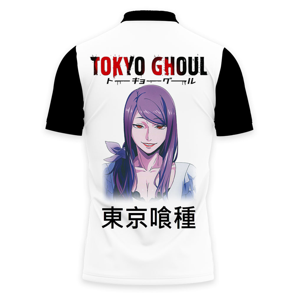 Rize Kamishiro Polo Shirts Tokyo Ghoul Custom Anime OT2102