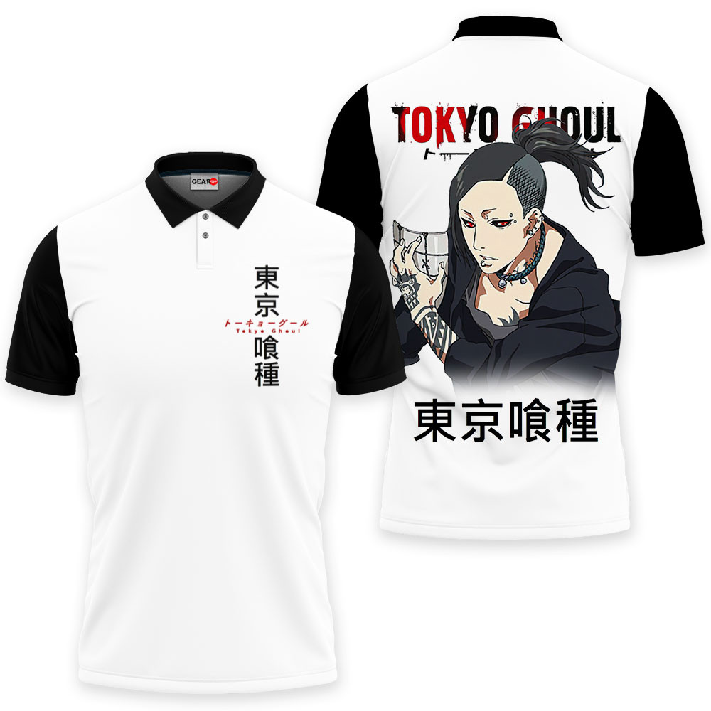 Uta Polo Shirts Tokyo Ghoul Custom Anime OT2102