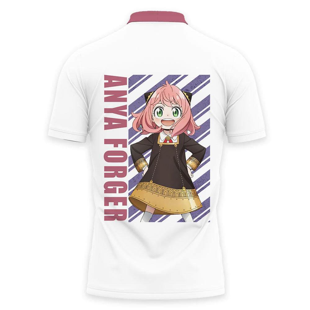 Anya Forger Polo Shirts Spy x Family Custom Anime OT2102