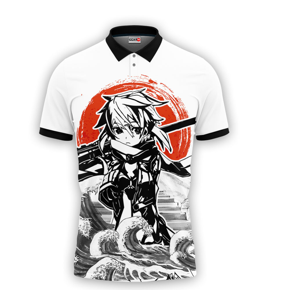 Sino Polo Shirts Sword Art Online Custom Anime OT2102