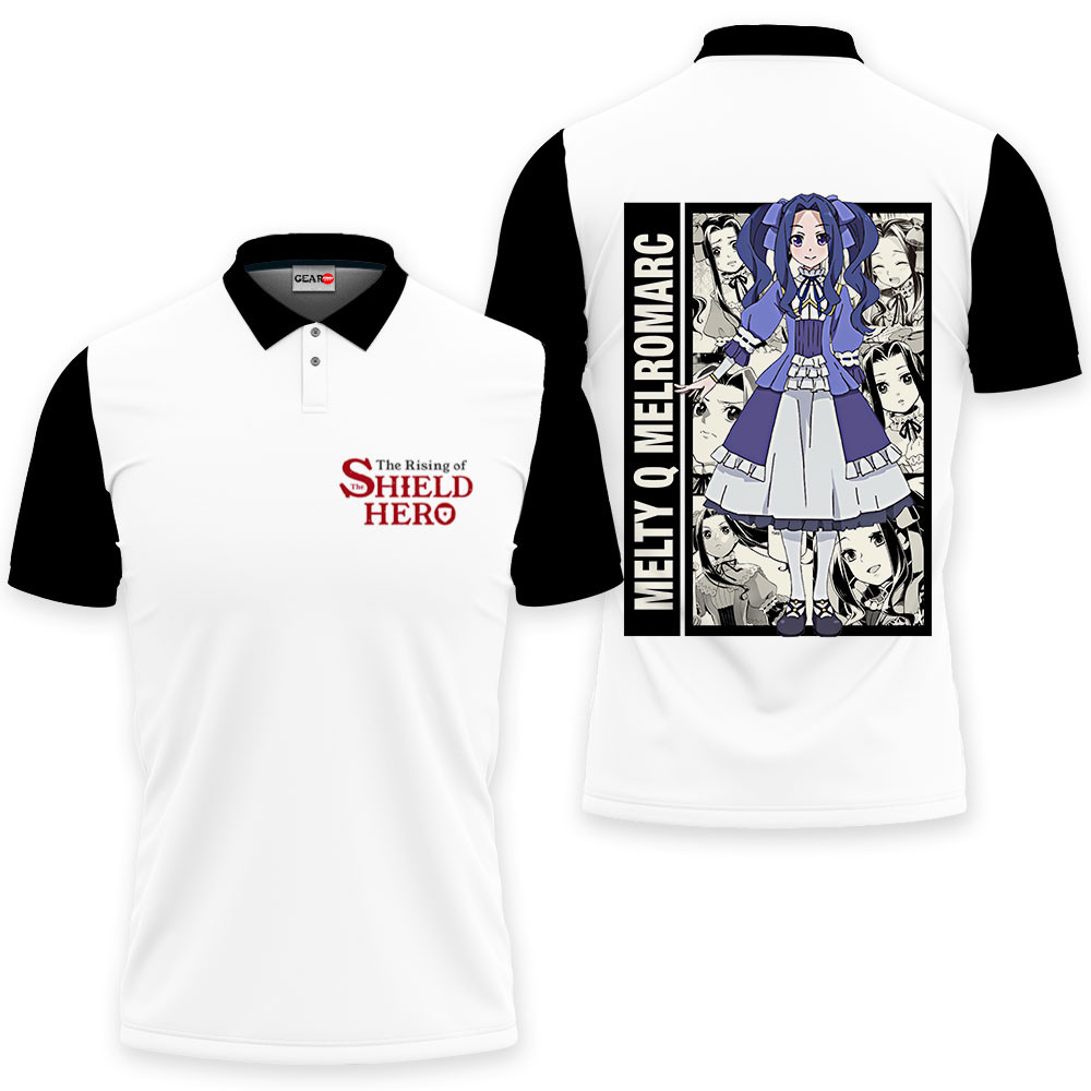 Melty Q Melromarc Polo Shirts Shield Hero Custom Anime OT2102