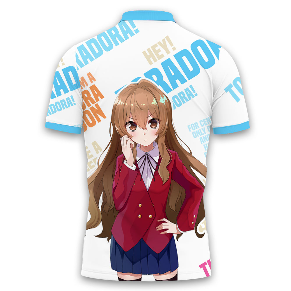 Taiga Aisaka Polo Shirts Toradora Custom Anime Gift For Fans OT2102