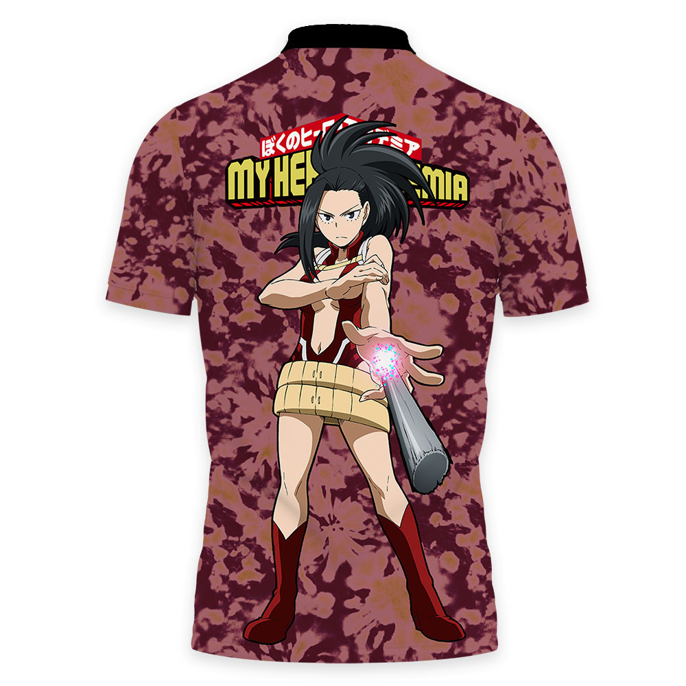 Momo Yaoyorozu Polo Shirts My Hero Academia Custom Anime OT2102