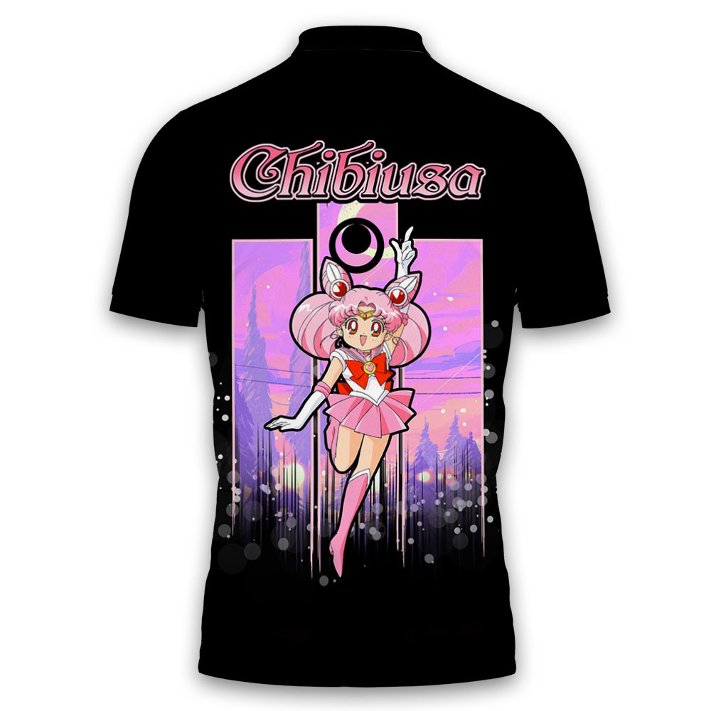 Chibiusa Polo Shirts Custom Sailor Anime OT2102