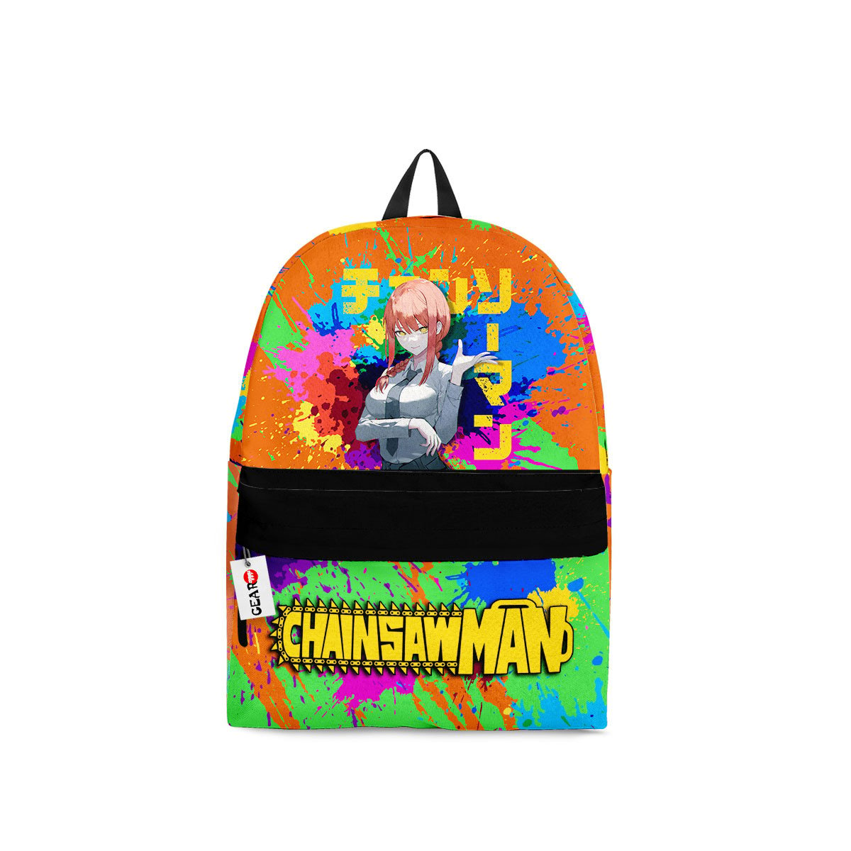 Makima Backpack Chainsaw Man Custom Anime Bag For Fans OT2102