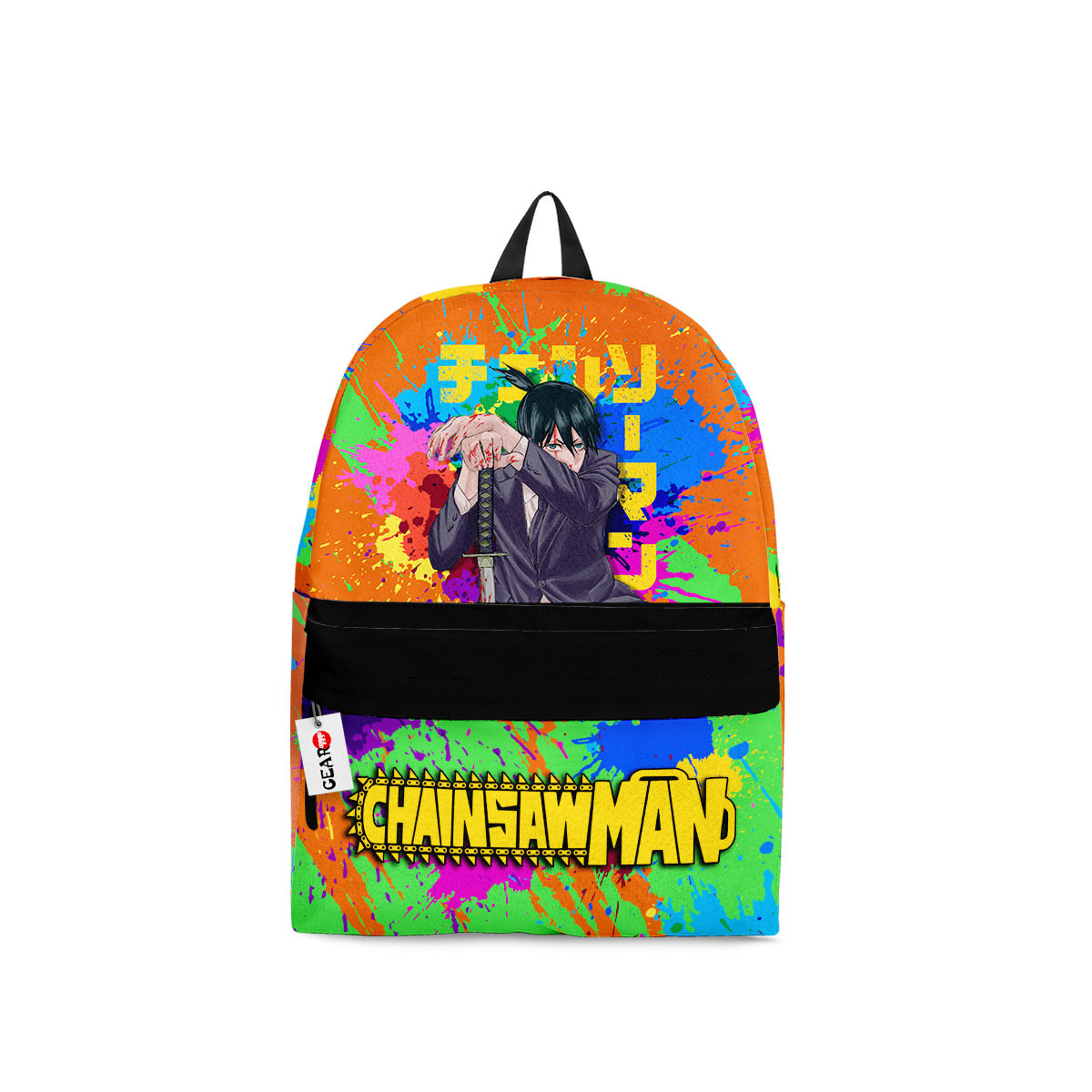 Aki Hayakawa Backpack Chainsaw Man Custom Anime Bag For Fans OT2102