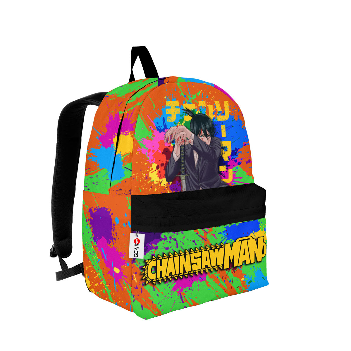 Aki Hayakawa Backpack Chainsaw Man Custom Anime Bag For Fans OT2102